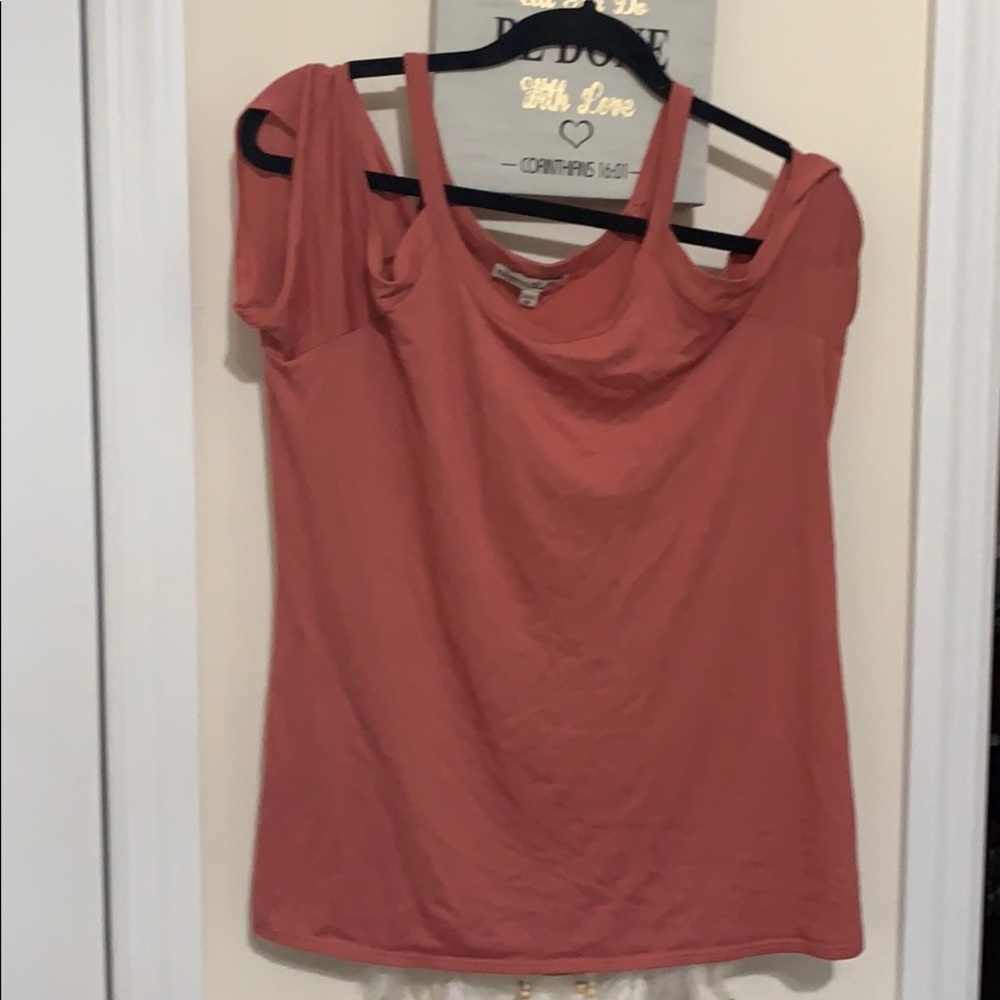 Salmon color comfy top